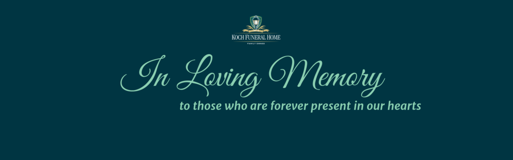 2019 - Website Banner - In Loving Memory