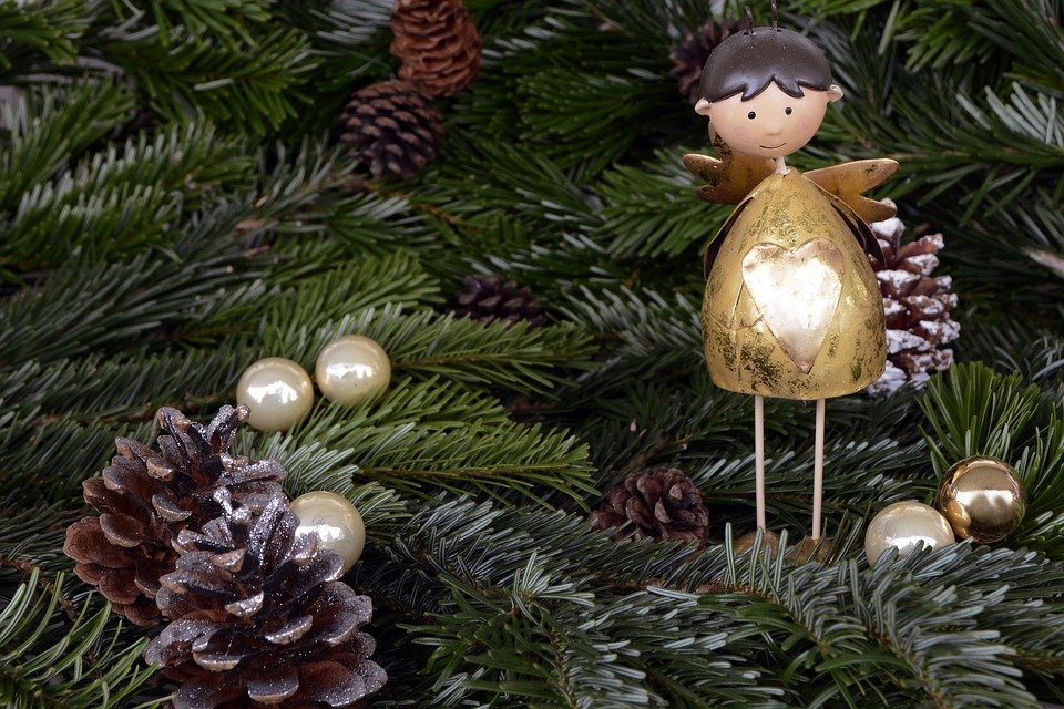 Blog - Angel in Christmas Tree