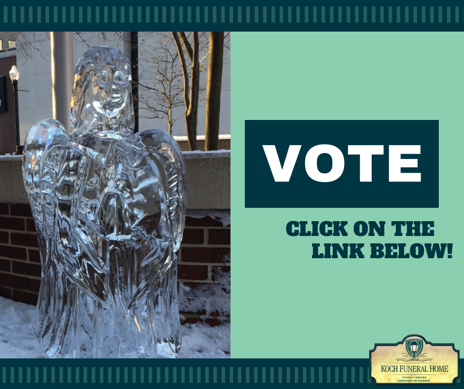 2018 - FB - Vote - First Night Ice Sculpture