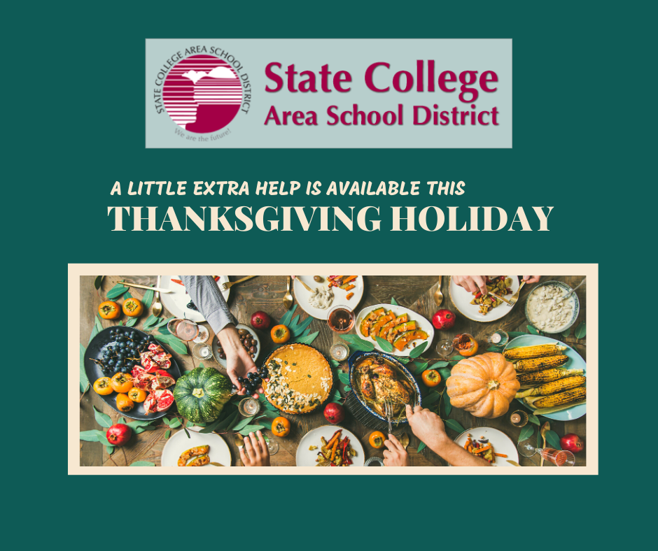 State College Area Food District - Helping with Thanksgiving!