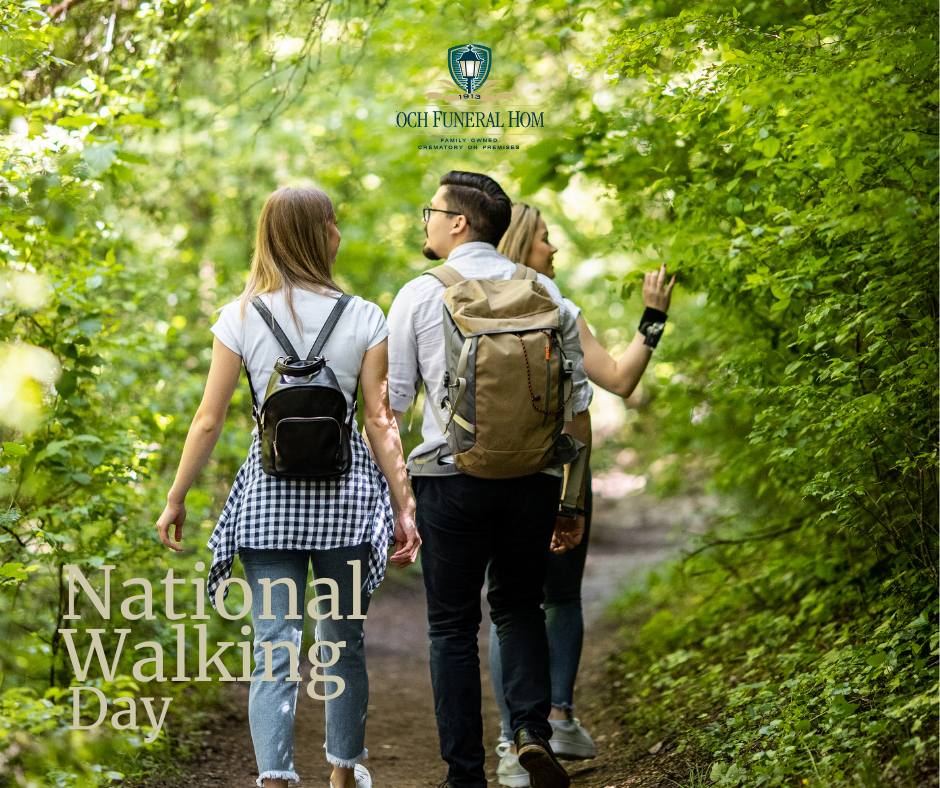 April 7 - National Walking Day 
