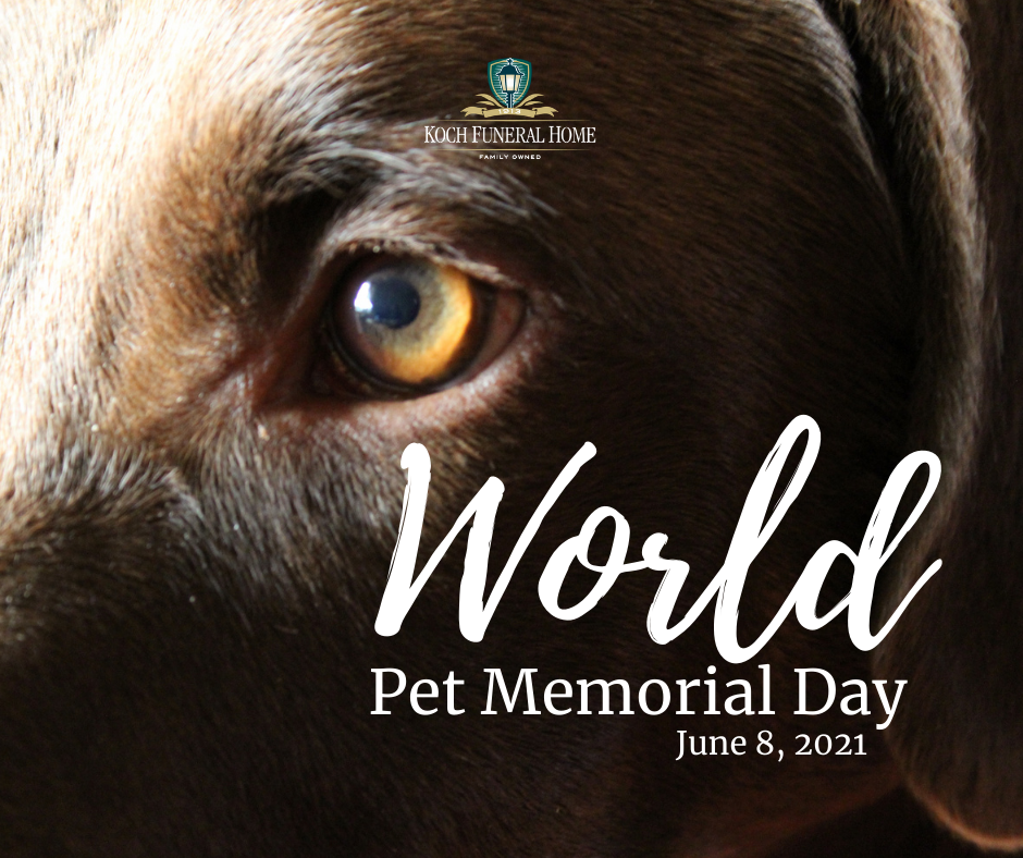 June 8 2021 - World Pet Memorial Day