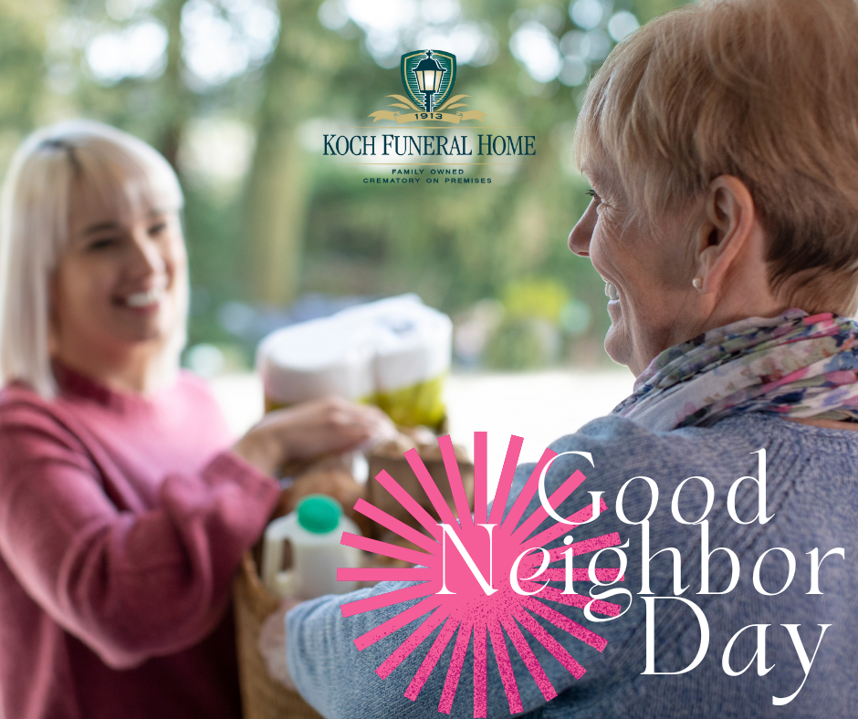 September 28 2021 ~ National Good Neighbor Day