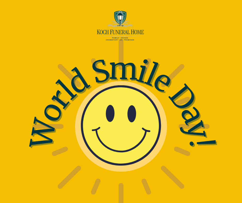 October 1 2021 - World Smile Day!