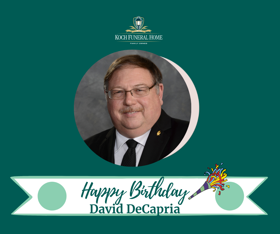 Happy Birthday David DeCapria!