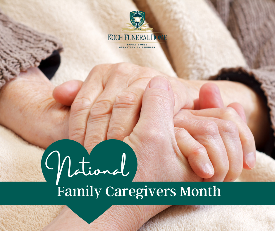 November is ...National Families Caregivers Month