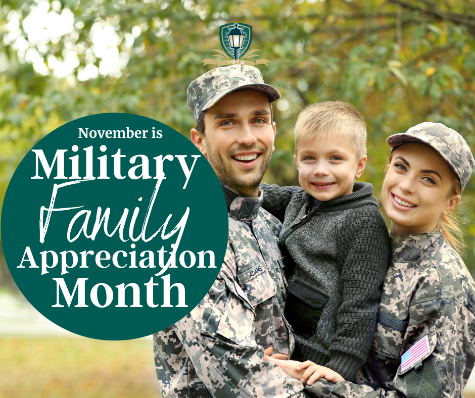 November is ... Military Family Appreciation Month