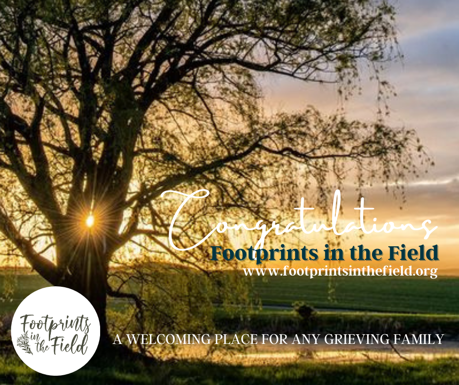 Congratulations Footprints in the Field!