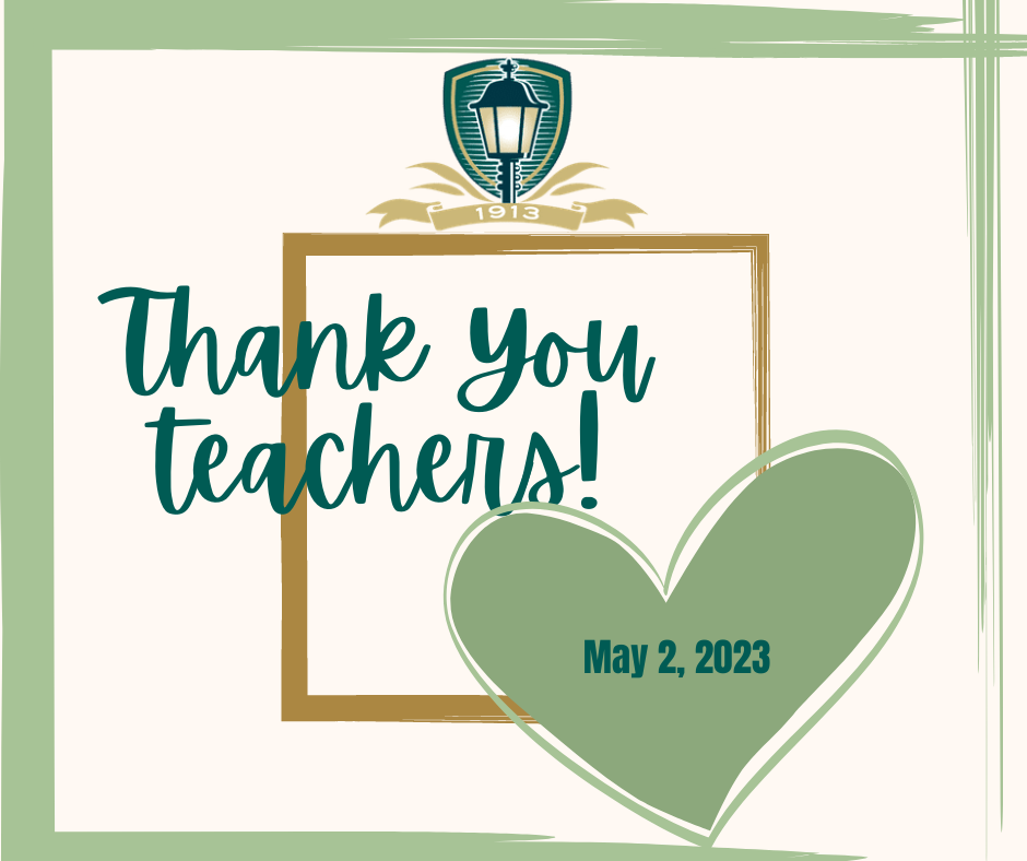 May 2 2023 - Teacher Appreciation Day