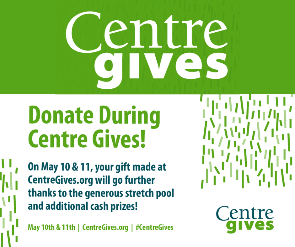 #CentreGives - Don't forget to donate!