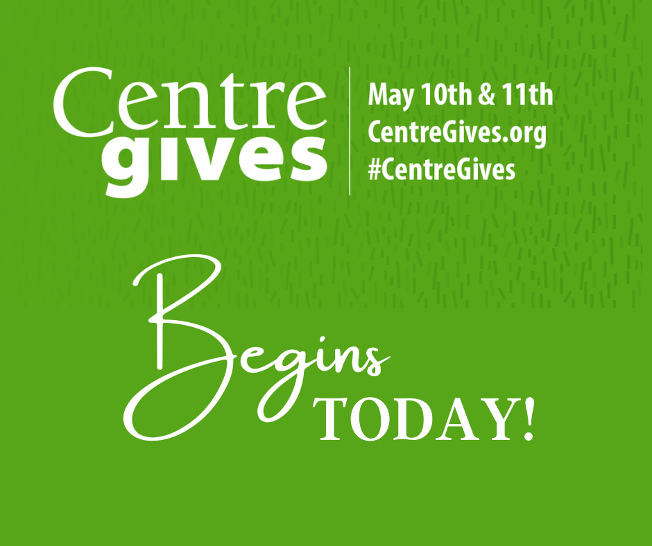 May 10 2023 - #CentreGives begins today!