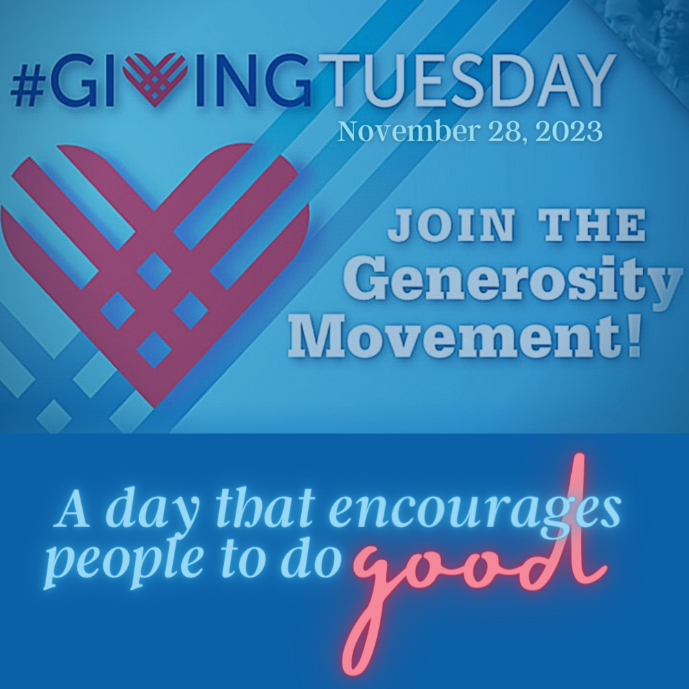 November 28 - National Day of Giving