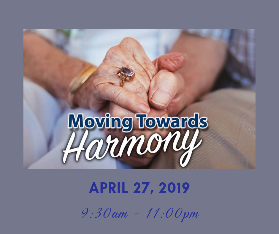 2019 - FB - Apr - Moving toward Harmony