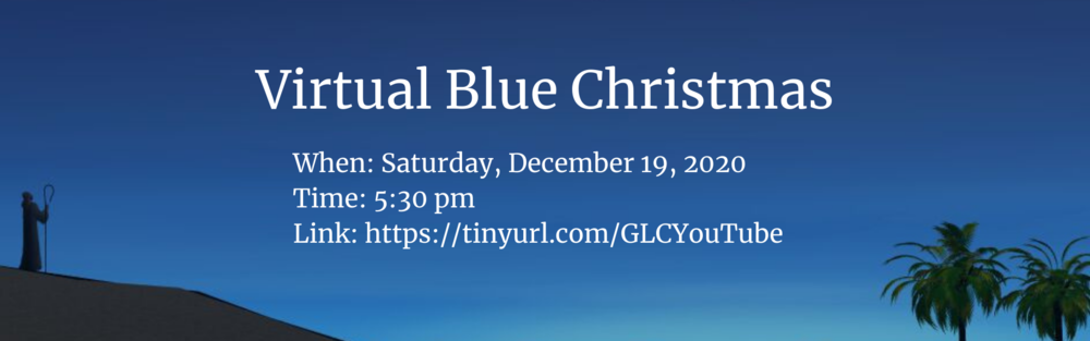 December 19 - A Virtual Blue Christmas