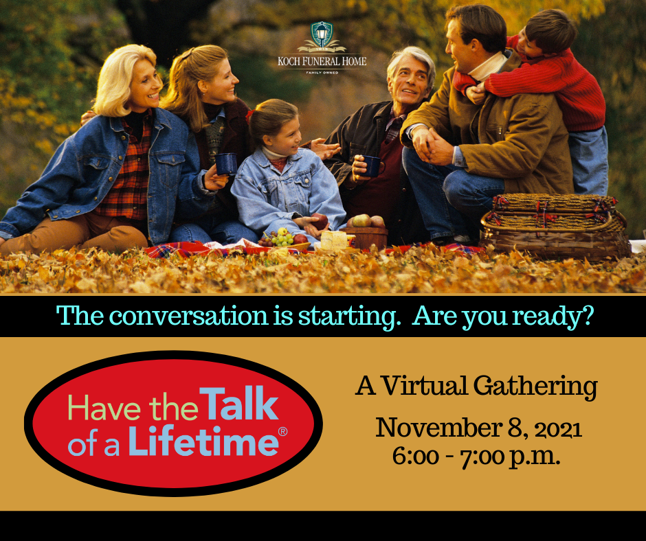 November 8 2021 - Have the Talk of a Lifetime