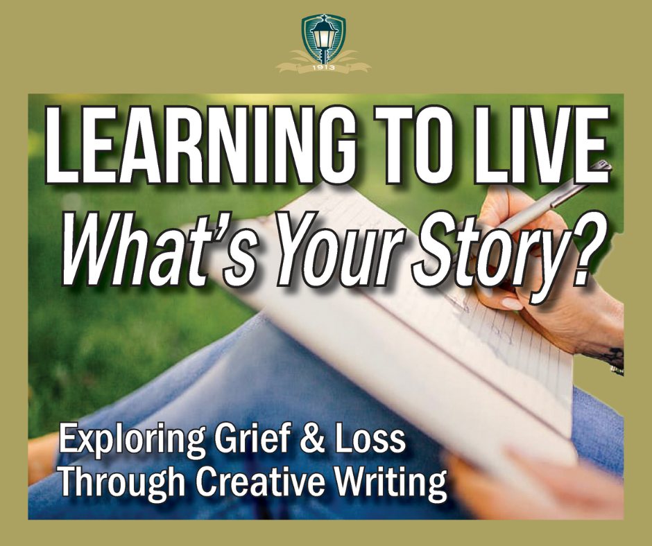 April 4 2022 - Learning to Live: What's Your Story? 