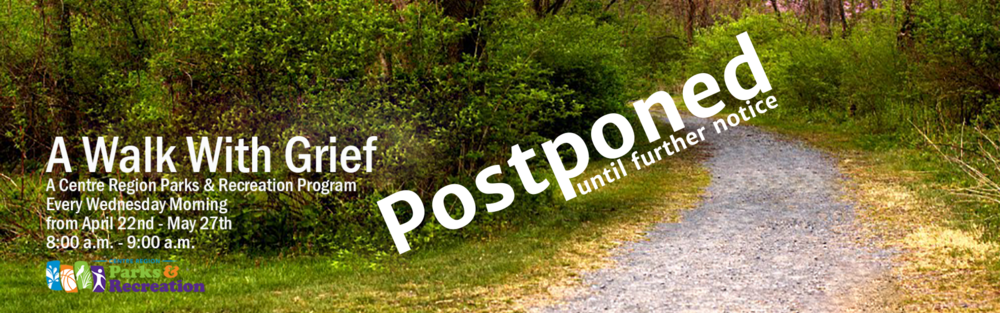 2020 - Website Banner - Apr - A Walk with Grief - Postponed